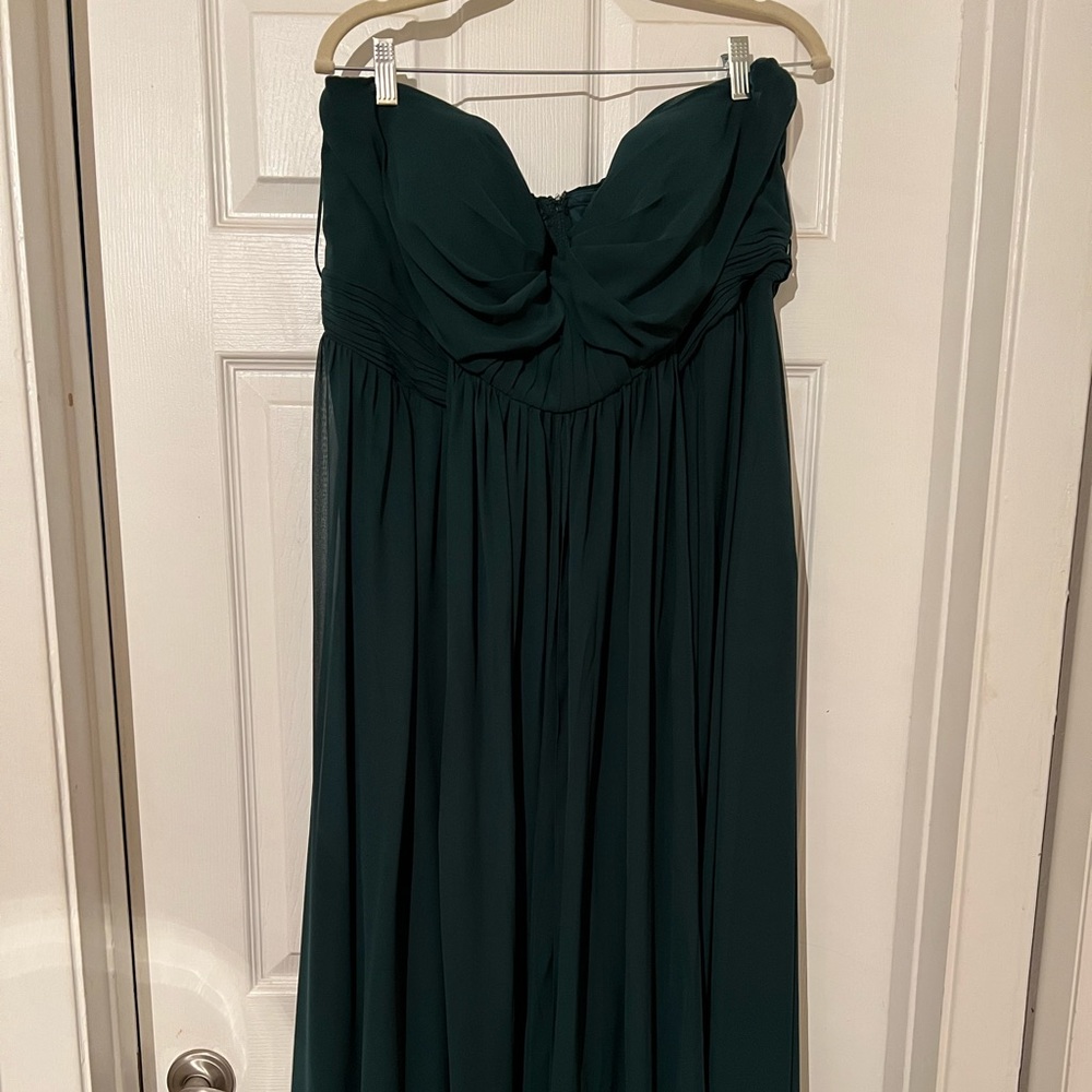 Birdy Grey Gracie Convertible Bridesmaid Dress - Emerald Green